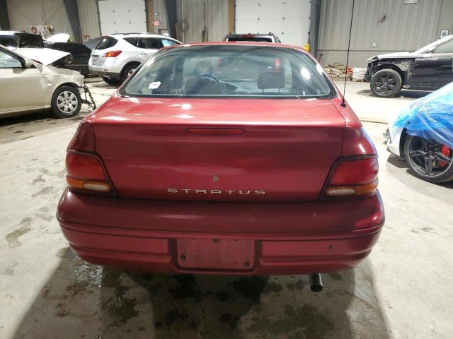 1B3EJ46XXWN203926 - 1998 DODGE STRATUS RED photo 6