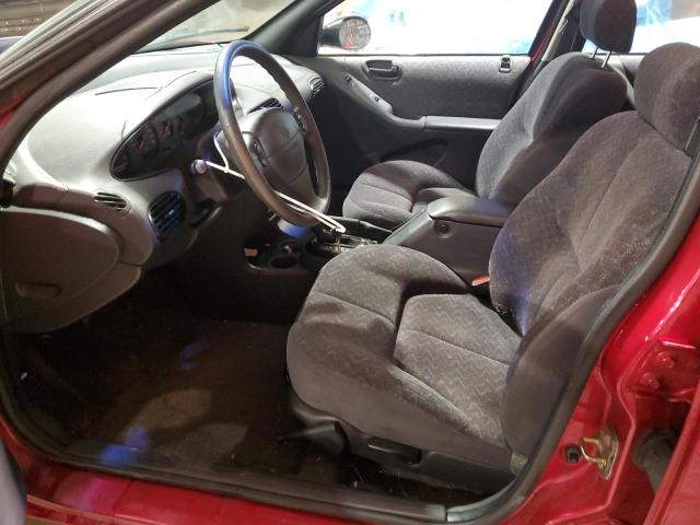 1B3EJ46XXWN203926 - 1998 DODGE STRATUS RED photo 7