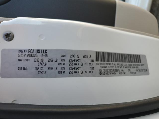 2C4RC1BG7LR125070 - 2020 CHRYSLER PACIFICA TOURING L თეთრი ფოტო 14