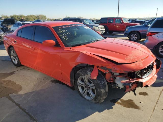 2C3CDXBG4JH341617 - 2018 DODGE CHARGER SXT ORANGE photo 4