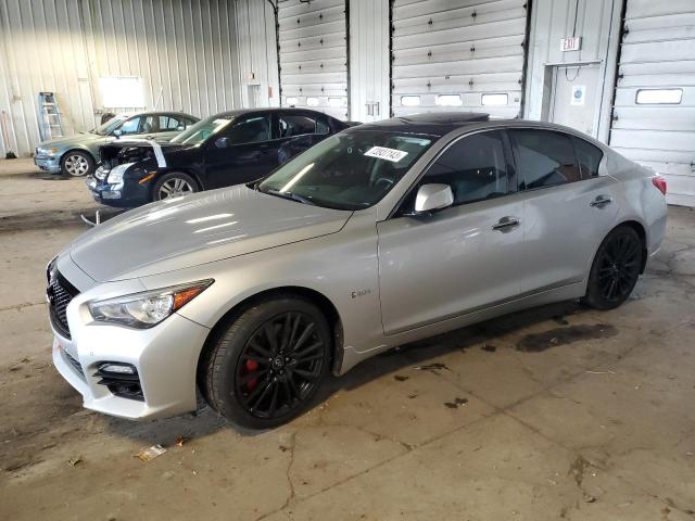 JN1FV7AR9HM871228 - 2017 INFINITI Q50 RED SPORT 400 SILVER photo 1