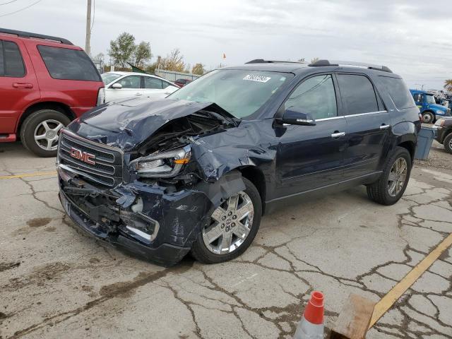 1GKKVSKD9HJ156358 - 2017 GMC ACADIA LIM SLT-2 BLUE photo 1