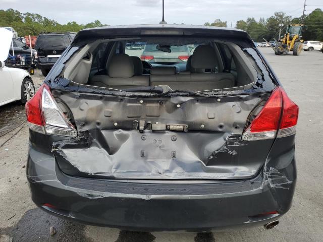 4T3BA3BB8AU019110 - 2010 TOYOTA VENZA GRAY photo 6