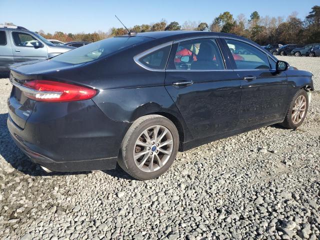 3FA6P0HD1HR311435 - 2017 FORD FUSION SE BLACK photo 3