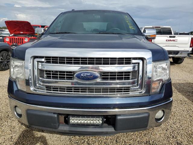 1FTFW1CF5DKD24876 - 2013 FORD F150 SUPERCREW BLUE photo 5