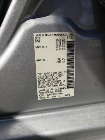 1N4BL4DV1PN373645 - 2023 NISSAN ALTIMA SV SILVER photo 13