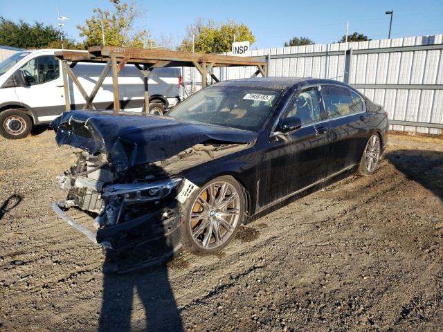 WBA7U2C09MCF78547 - 2021 BMW 750 XI BLACK photo 1