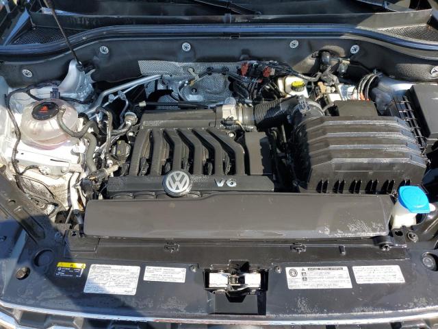 1V2NR2CA6KC563971 - 2019 VOLKSWAGEN ATLAS SEL PREMIUM SILVER photo 11