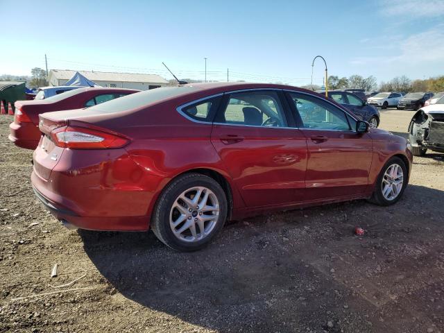 3FA6P0HD2FR264168 - 2015 FORD FUSION SE RED photo 3