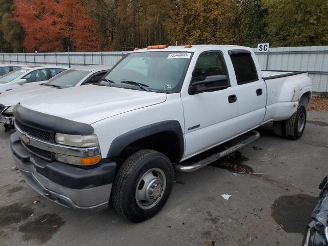 1GCJK33G71F161792 - 2001 CHEVROLET SILVERADO K3500 WHITE photo 1