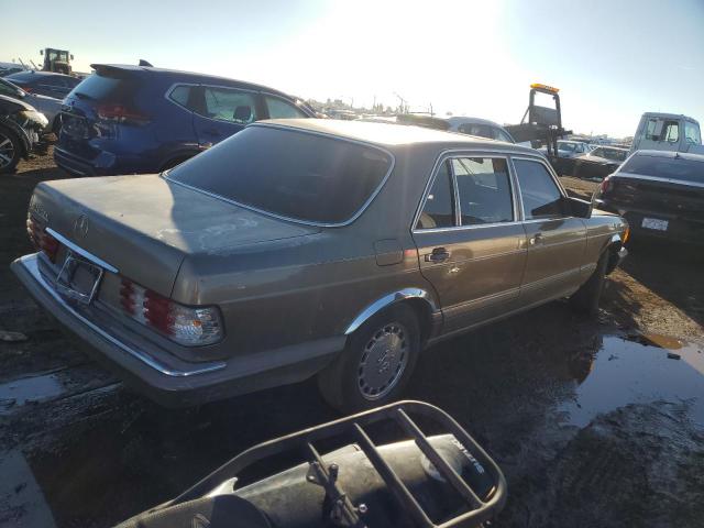 WDBCA35E7LA536599 - 1990 MERCEDES-BENZ 420 SEL BROWN photo 3