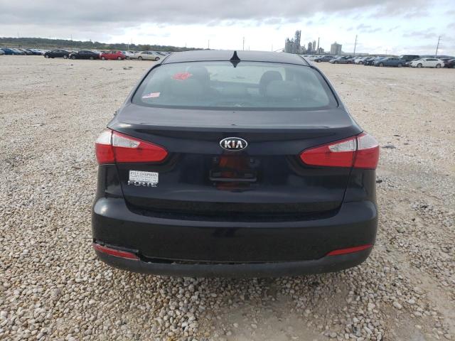 KNAFK4A69G5616711 - 2016 KIA FORTE LX BLACK photo 6