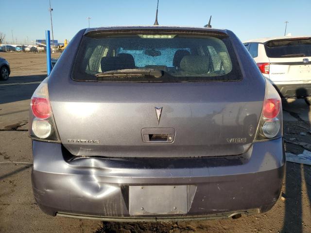 5Y2SP6E81AZ409109 - 2010 PONTIAC VIBE BLUE photo 6