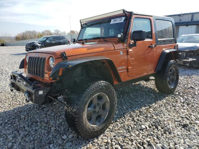 1J4AA2D12AL230939 - 2010 JEEP WRANGLER SPORT ORANGE photo 1