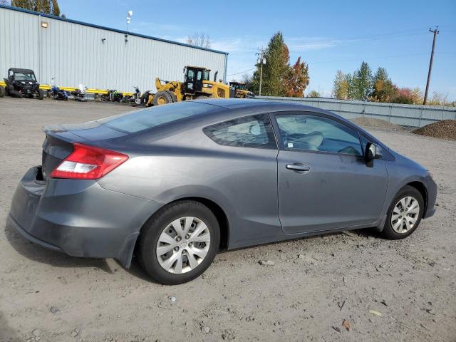 2HGFG3B58CH558888 - 2012 HONDA CIVIC LX GRAY photo 3