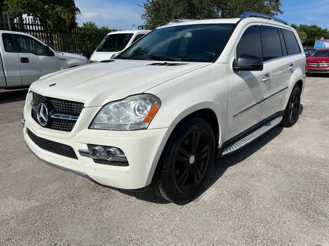 4JGBF7BE0BA708315 - 2011 MERCEDES-BENZ GL 450 4MATIC WHITE photo 1