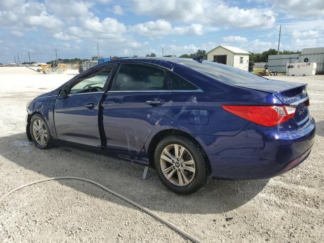 5NPEB4AC8CH330170 - 2012 HYUNDAI SONATA GLS BLUE photo 2