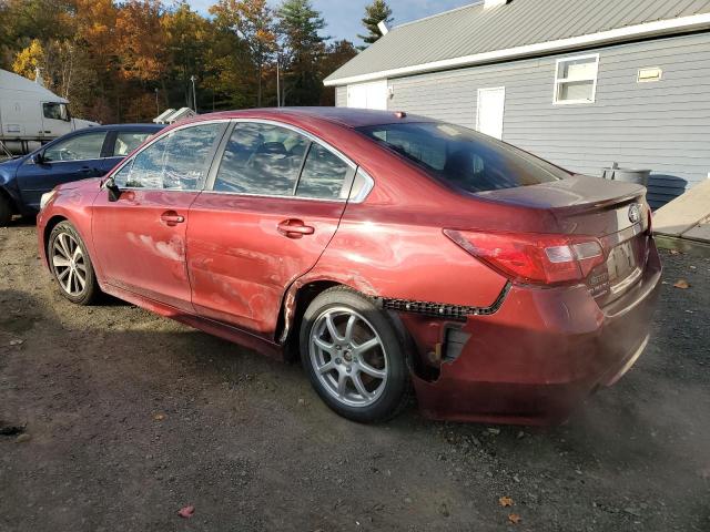 4S3BNAJ69F3056674 - 2015 SUBARU LEGACY 2.5I LIMITED RED photo 2