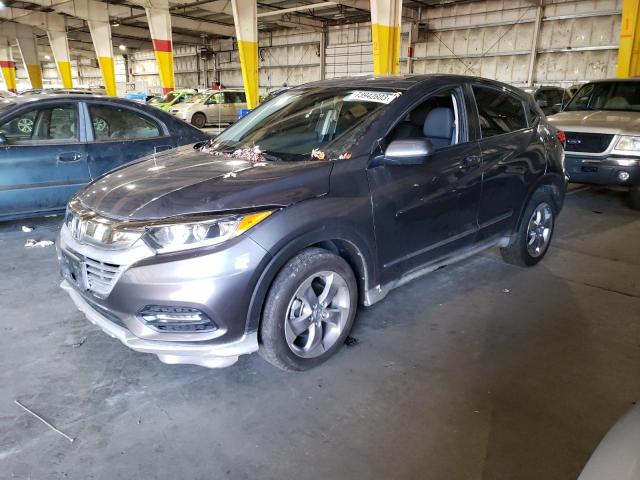 3CZRU6H32KG712256 - 2019 HONDA HR-V LX GRAY photo 1