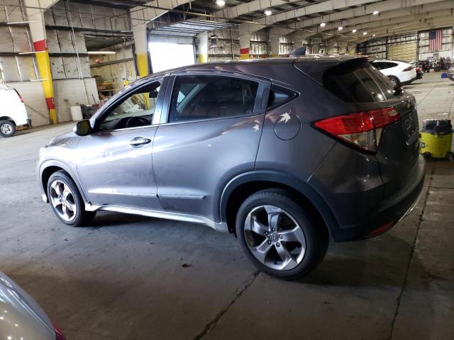 3CZRU6H32KG712256 - 2019 HONDA HR-V LX GRAY photo 2