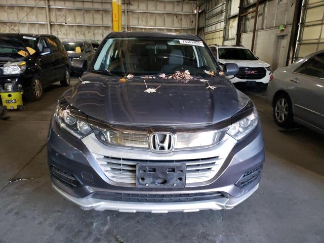 3CZRU6H32KG712256 - 2019 HONDA HR-V LX GRAY photo 5