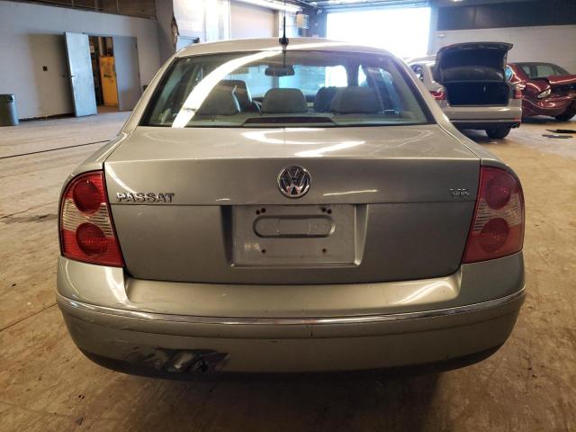 WVWRH63B34P249695 - 2004 VOLKSWAGEN PASSAT GLX SILVER photo 6