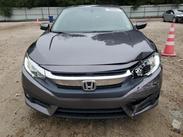 19XFC1F73HE024288 - 2017 HONDA CIVIC EXL ნაცრისფერი ფოტო 5