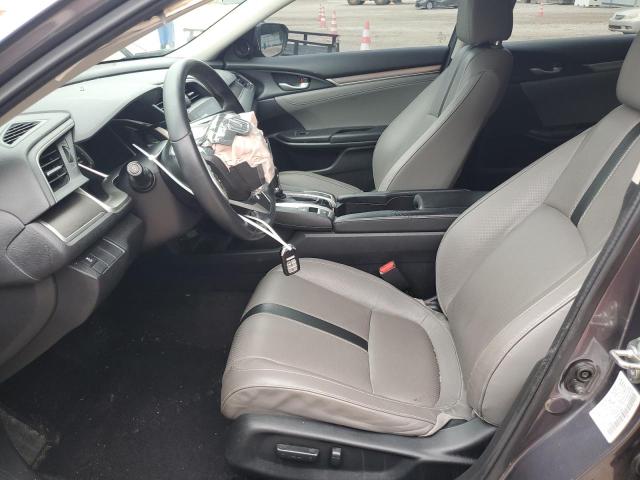 19XFC1F73HE024288 - 2017 HONDA CIVIC EXL ნაცრისფერი ფოტო 7