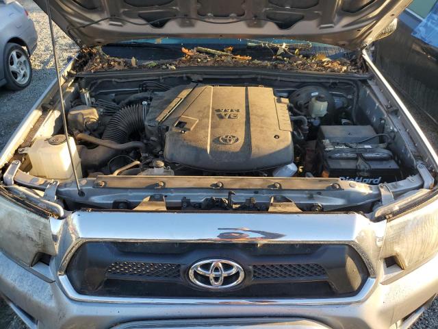 5TFJU4GN2FX087062 - 2015 TOYOTA TACOMA DOUBLE CAB PRERUNNER SILVER photo 11