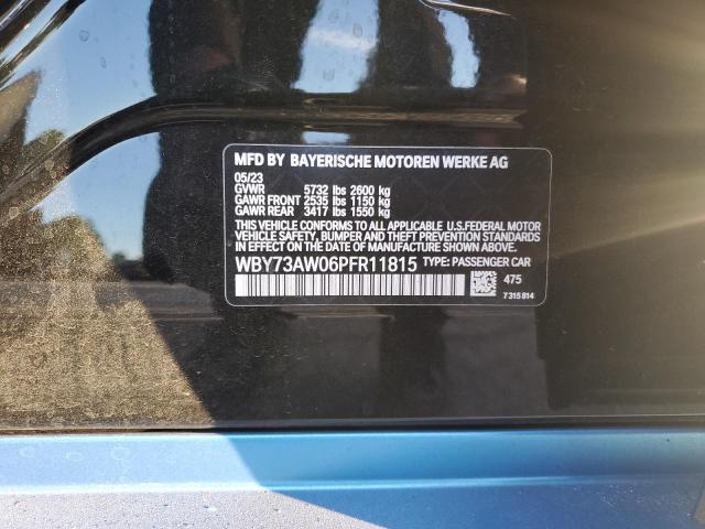 WBY73AW06PFR11815 - 2023 BMW I4 EDRIVE4 Чорний фото 12