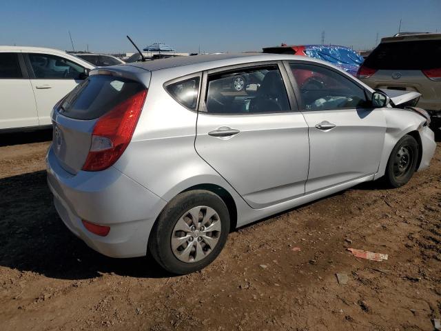 KMHCT5AE7FU228229 - 2015 HYUNDAI ACCENT GS SILVER photo 3