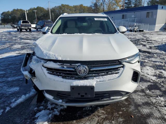 LRBFZPR42MD053570 - 2021 BUICK ENVISION ESSENCE WHITE photo 5