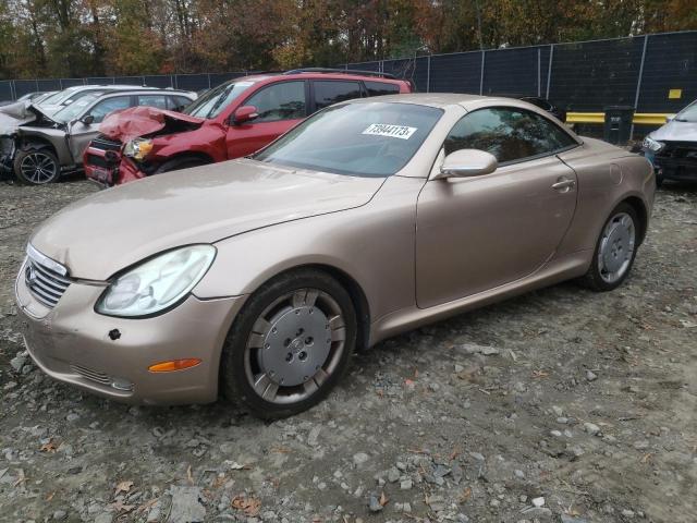 JTHFN48Y440057836 - 2004 LEXUS SC 430 GOLD photo 1