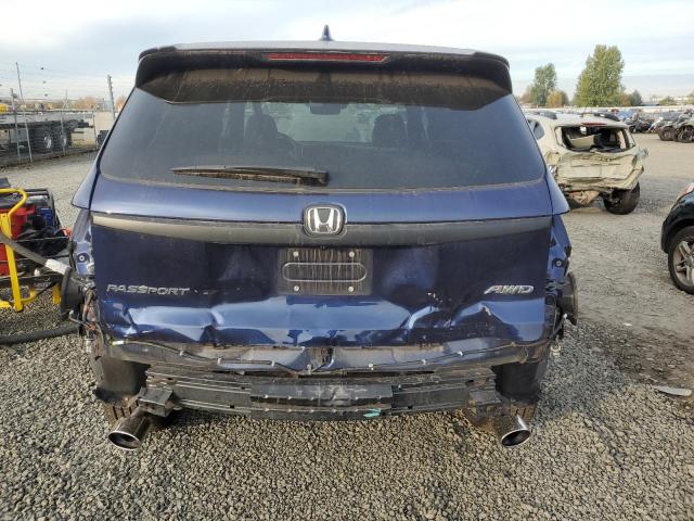 5FNYF8H58MB041242 - 2021 HONDA PASSPORT EXL BLUE photo 6
