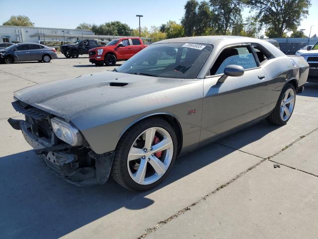 2C3CDYCJ8CH275866 - 2012 DODGE CHALLENGER SRT-8 GRAY photo 1