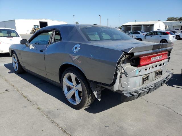 2C3CDYCJ8CH275866 - 2012 DODGE CHALLENGER SRT-8 GRAY photo 2