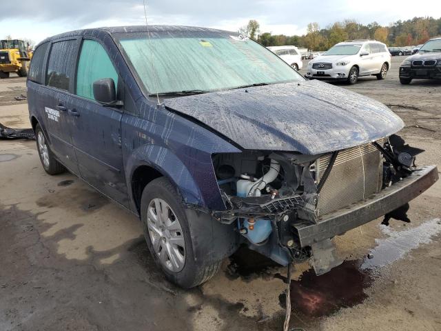 2C4RDGBG8FR713872 - 2015 DODGE GRAND CARA SE BLUE photo 4