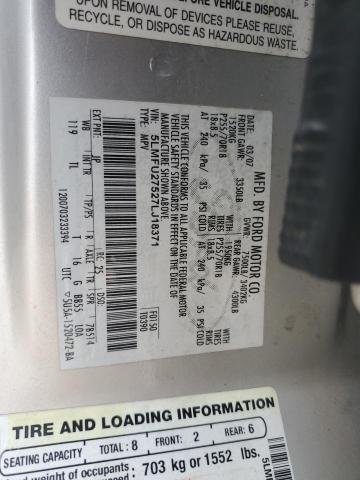 5LMFU27527LJ18371 - 2007 LINCOLN NAVIGATOR 银色 照片 13