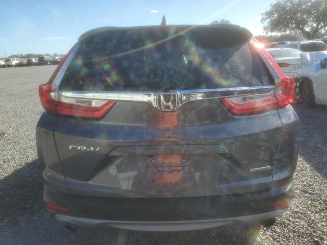 5J6RW1H98HL016112 - 2017 HONDA CR-V TOURING GRAY photo 6