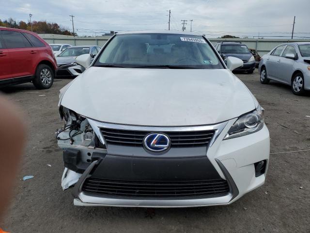 JTHKD5BH6E2185016 - 2014 LEXUS CT 200 WHITE photo 5