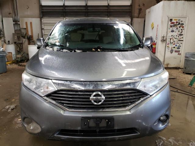 JN8AE2KP2E9103925 - 2014 NISSAN QUEST S GRAY photo 5