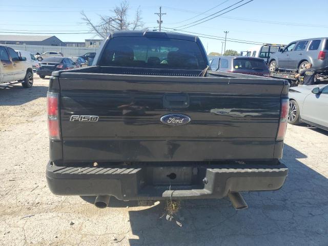 1FTFX1EF6EKF51425 - 2014 FORD F150 SUPER CAB BLACK photo 6