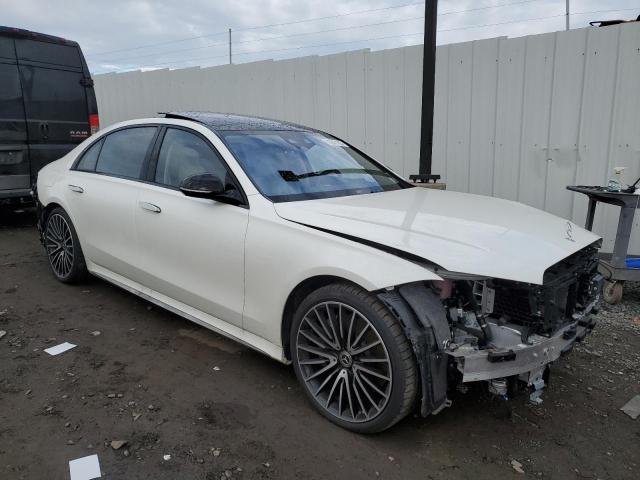 W1K6G6DB2PA190530 - 2023 MERCEDES-BENZ S 500 4MATIC WHITE photo 4