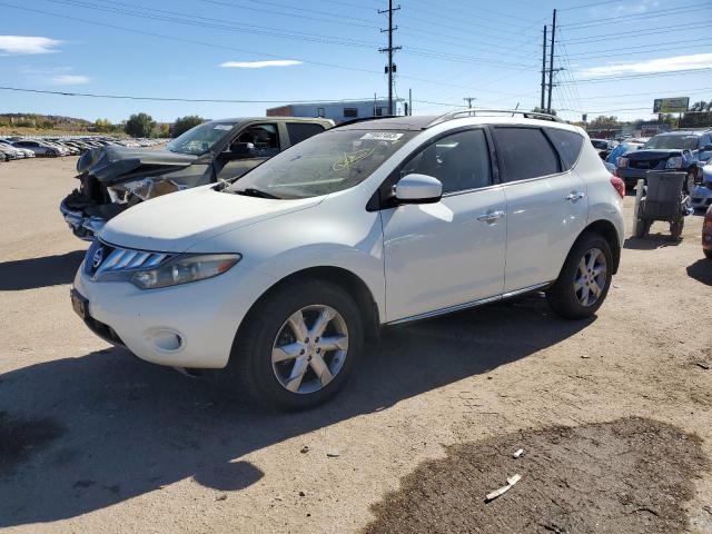 JN8AZ1MWXAW103508 - 2010 NISSAN MURANO S/S S WHITE photo 1