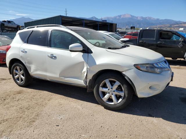 JN8AZ1MWXAW103508 - 2010 NISSAN MURANO S/S S WHITE photo 4