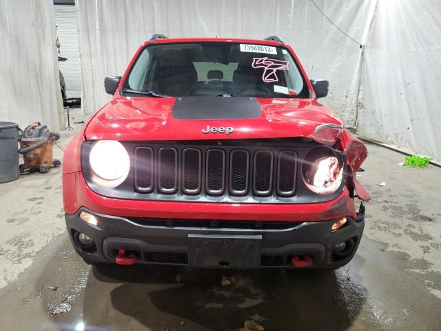 ZACCJBCT8GPC82677 - 2016 JEEP RENEGADE TRAILHAWK RED photo 5