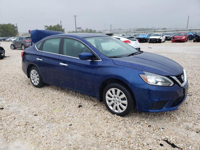 3N1AB7AP1KY416251 - 2019 NISSAN SENTRA S BLUE photo 4