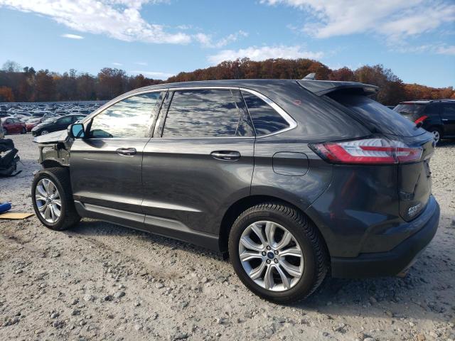 2FMPK4K99KBB45529 - 2019 FORD EDGE TITANIUM GRAY photo 2