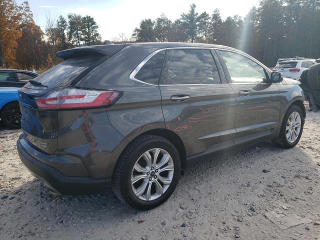 2FMPK4K99KBB45529 - 2019 FORD EDGE TITANIUM GRAY photo 3