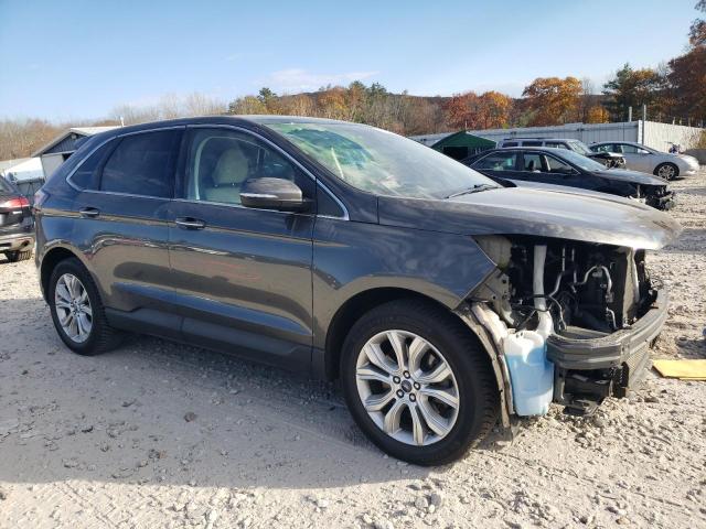 2FMPK4K99KBB45529 - 2019 FORD EDGE TITANIUM GRAY photo 4